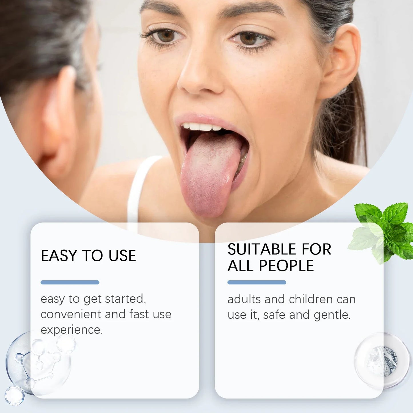 Oralhoe Tongue Cleaner Set – Gel & Brush for Fresh Breath