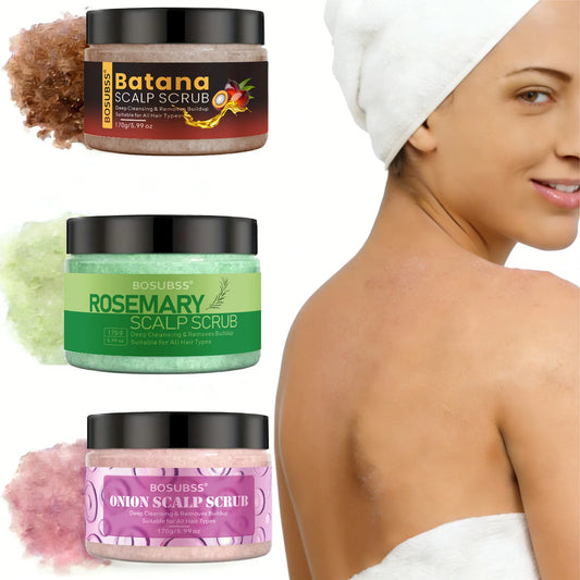 Rosemary Scalp Scrub – Natural Oil Control, All Hair Types Scalp Scrub Peaceful Pleasures Health and Wellness