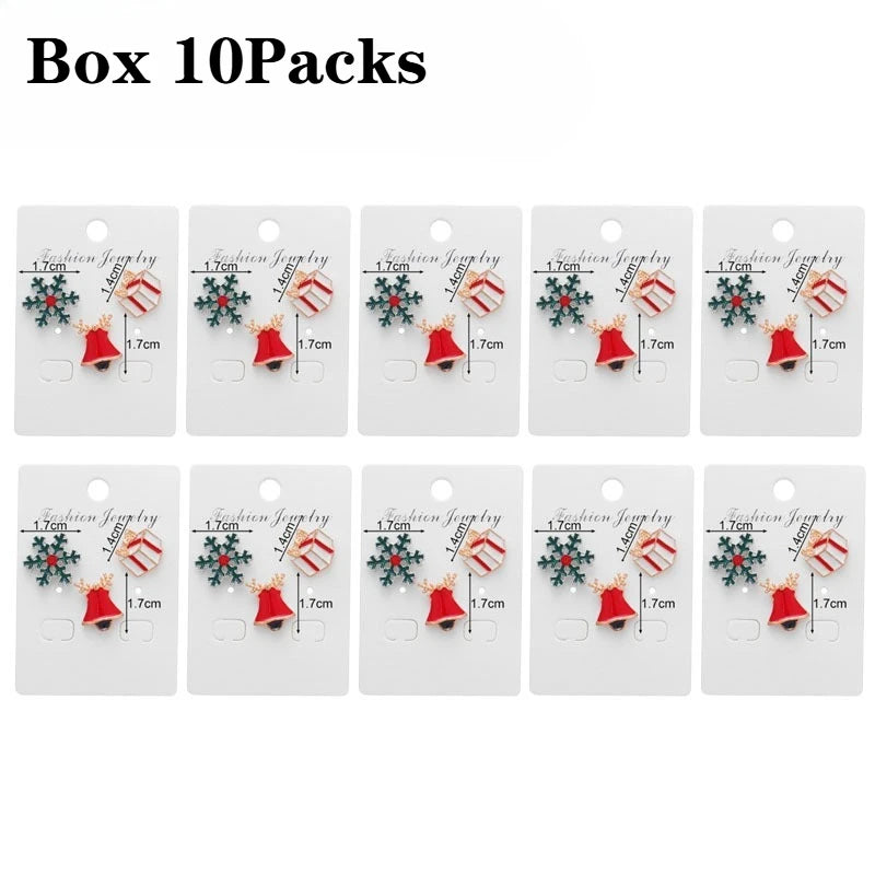 Christmas Brooch Pins – Santa, Elk & Snowflake | 1–20 PCS