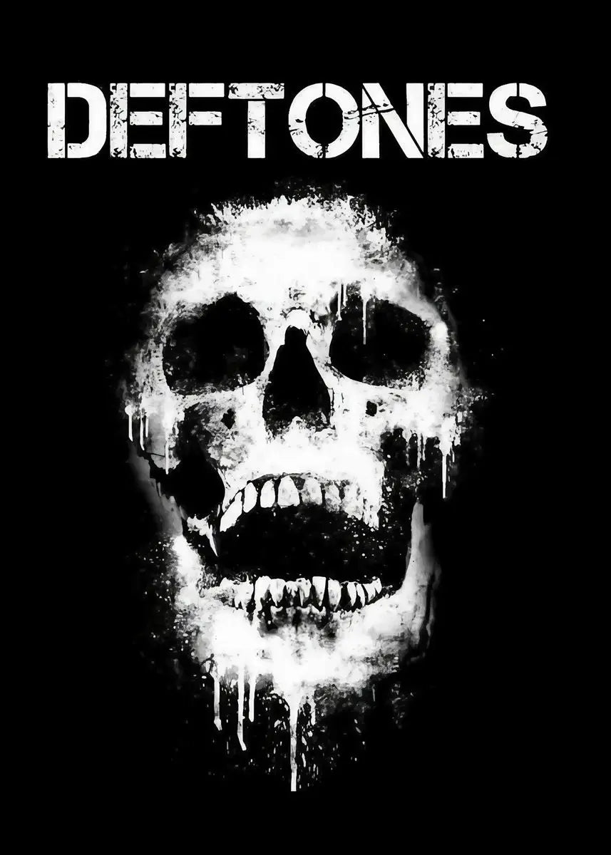 Classic Rock Metal Band Deftones Music Album Posters and Prints Canvas Painting Wall Art Pictures for Club Room Home Decor Peaceful Pleasures Health and Wellness DM9-14 40x60cm Unframed