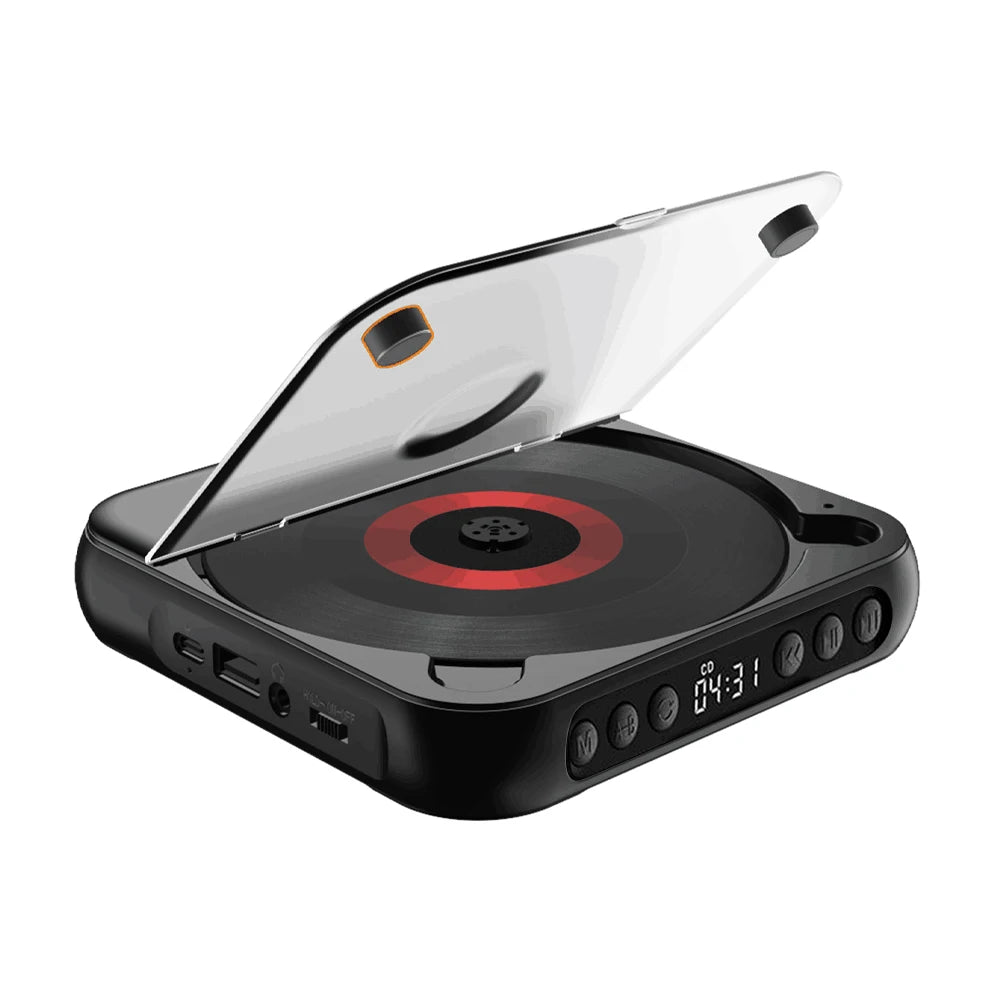 CD Player Portable BT Music Runner Dustproof Cover 6 Modes A-b Repeat