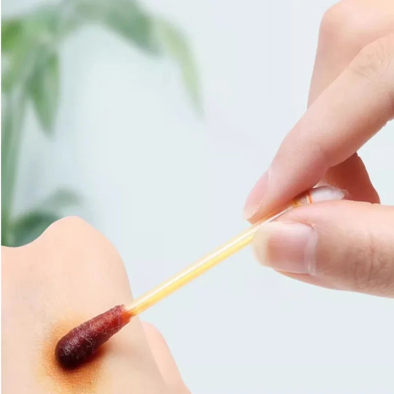 50 Disposable Iodophor Swabs for Disinfection Portable Convenient and Hygienic Breakable Cotton Swabs for Cleaning Wounds Peaceful Pleasures Health and Wellness