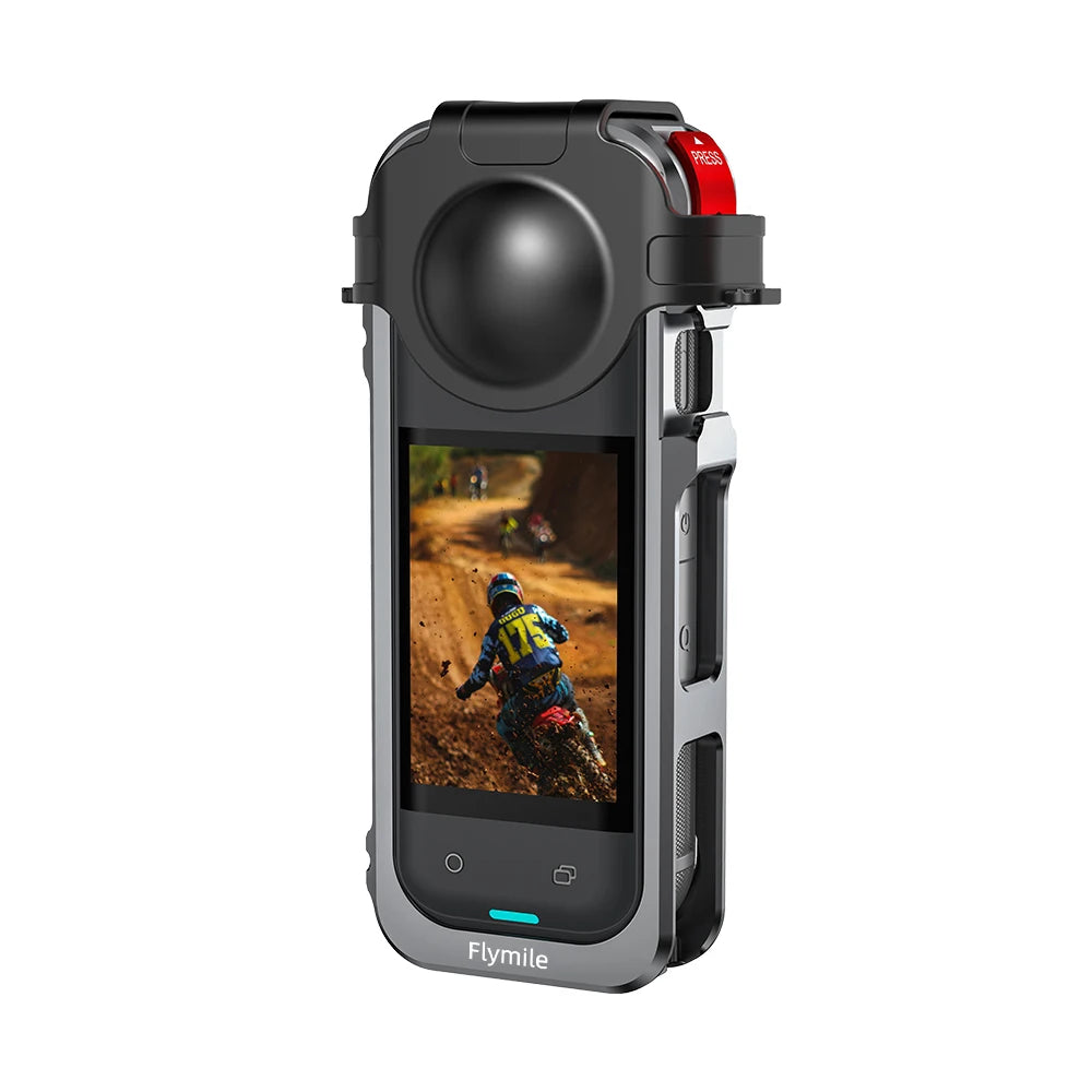 For Insta 360 X5 WITH Lens Protection Cover And Windproof Cotton Multifunctional Expansion Protection Rabbit Cage Metal Frame Peaceful Pleasures Health and Wellness