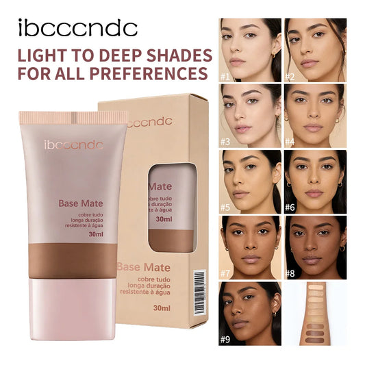 Matte Foundation Natural Coverage Smooth Skin-Friendly Deep Skin-Nourishing Long-Lasting & Waterproof Gentle Cares Foundation Peaceful Pleasures Health and Wellness