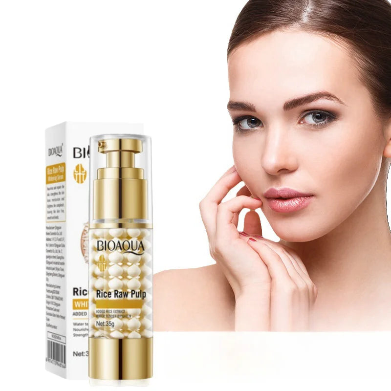 Rice Facial Essence Cream – Moisturizing & Brightening