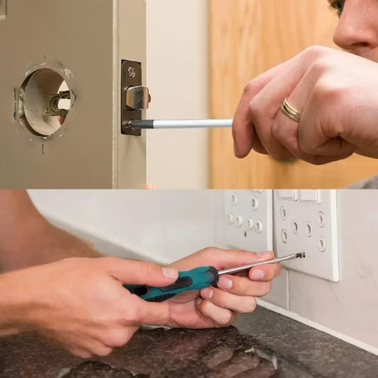 Long Magnetic Phillips Screwdriver | Chrome-Vanadium Steel Magnetic Screwdriver Peaceful Pleasures Health and Wellness
