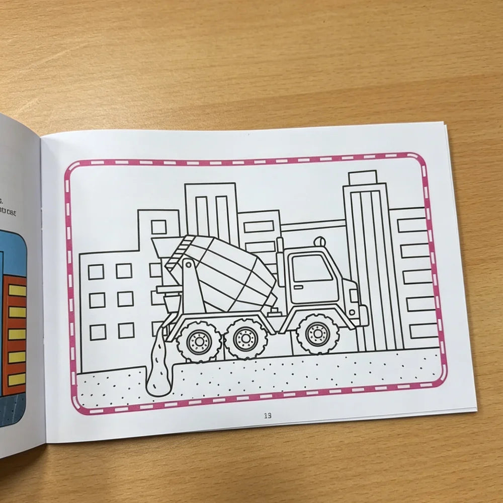 Children's Coloring Book Cute Animal Themed Drawing Pages Fun