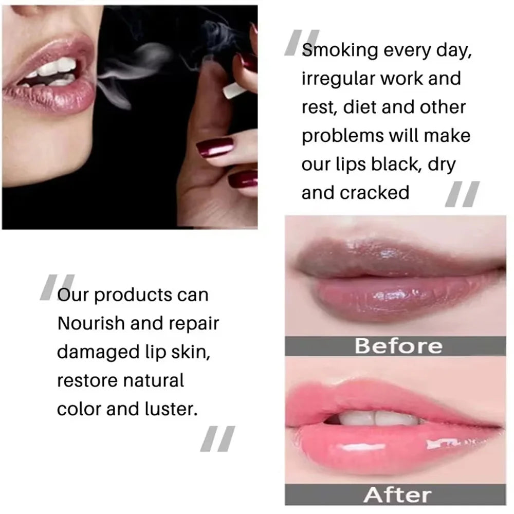 Lip Balm Lightening Dilute Melanin Mask Gloss Oil Exfoliating Clean Deep Moisturizing Makeup Beauty Health Korean New Products Peaceful Pleasures Health and Wellness