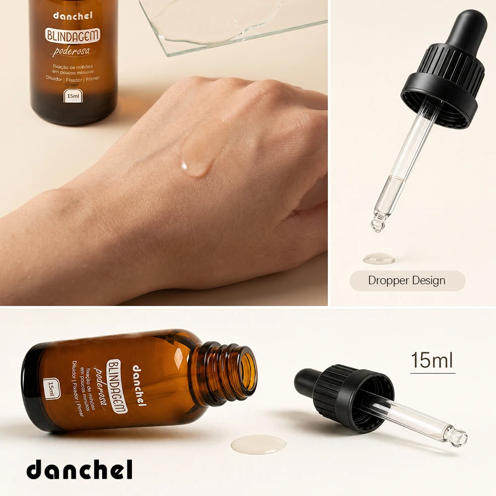Multi Effect Pre Makeup Drop Long Lasting Hold Makeup Super Waterproof 3-in-1 Pre Makeup Base, Setting, Makeup Dilution Repair Peaceful Pleasures Health and Wellness