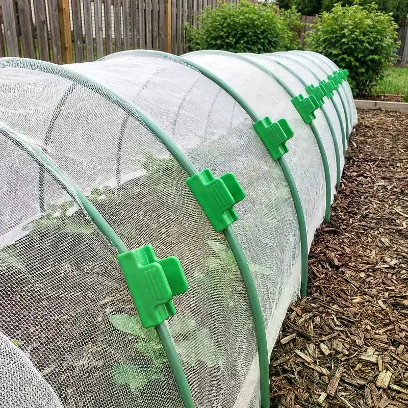 50pcs Windproof Greenhouse Film Clips – Garden Cover Clips Greenhouse Film Clips Peaceful Pleasures Health and Wellness