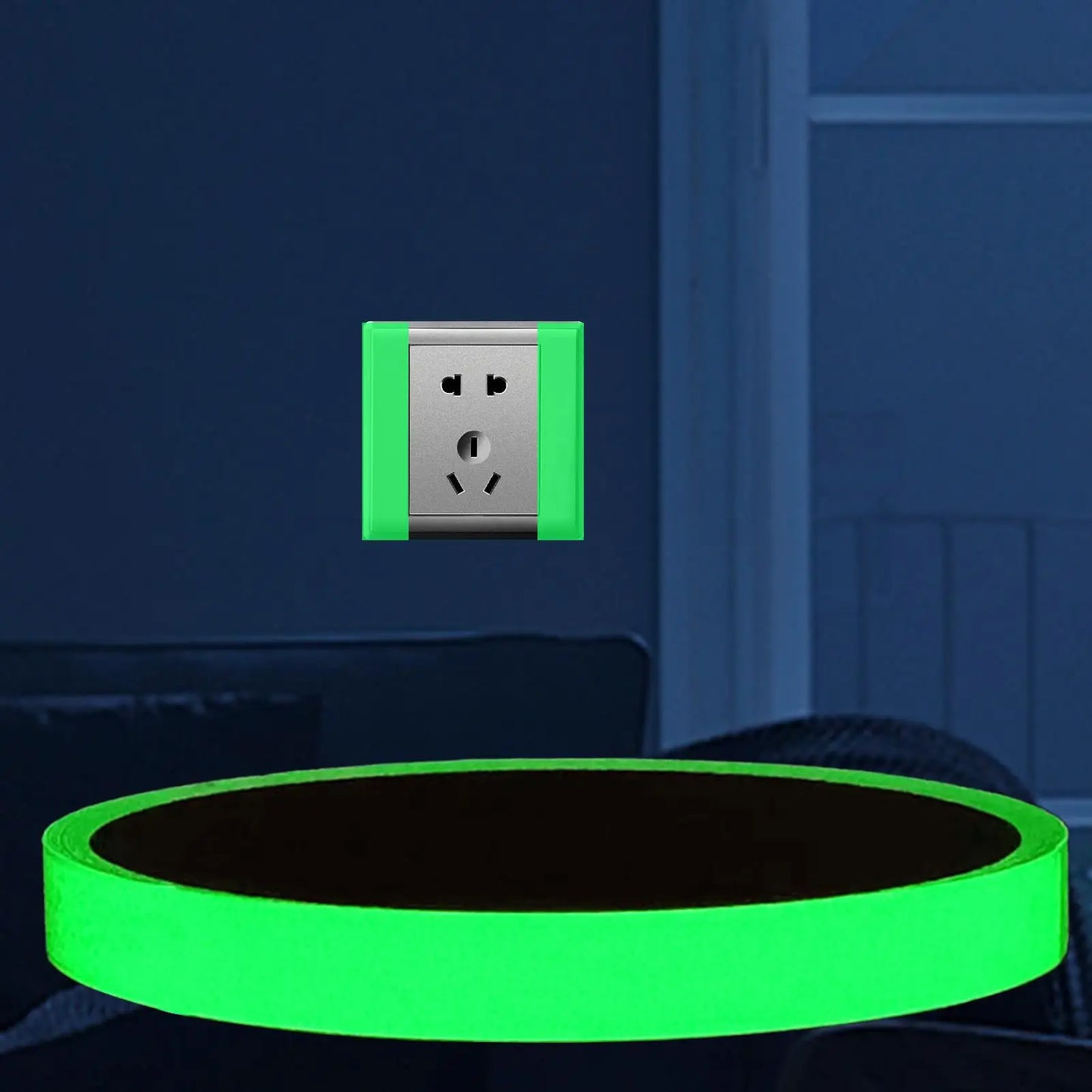 Glow in the Dark Safety Tape – Floor, Wall & Stair Marker