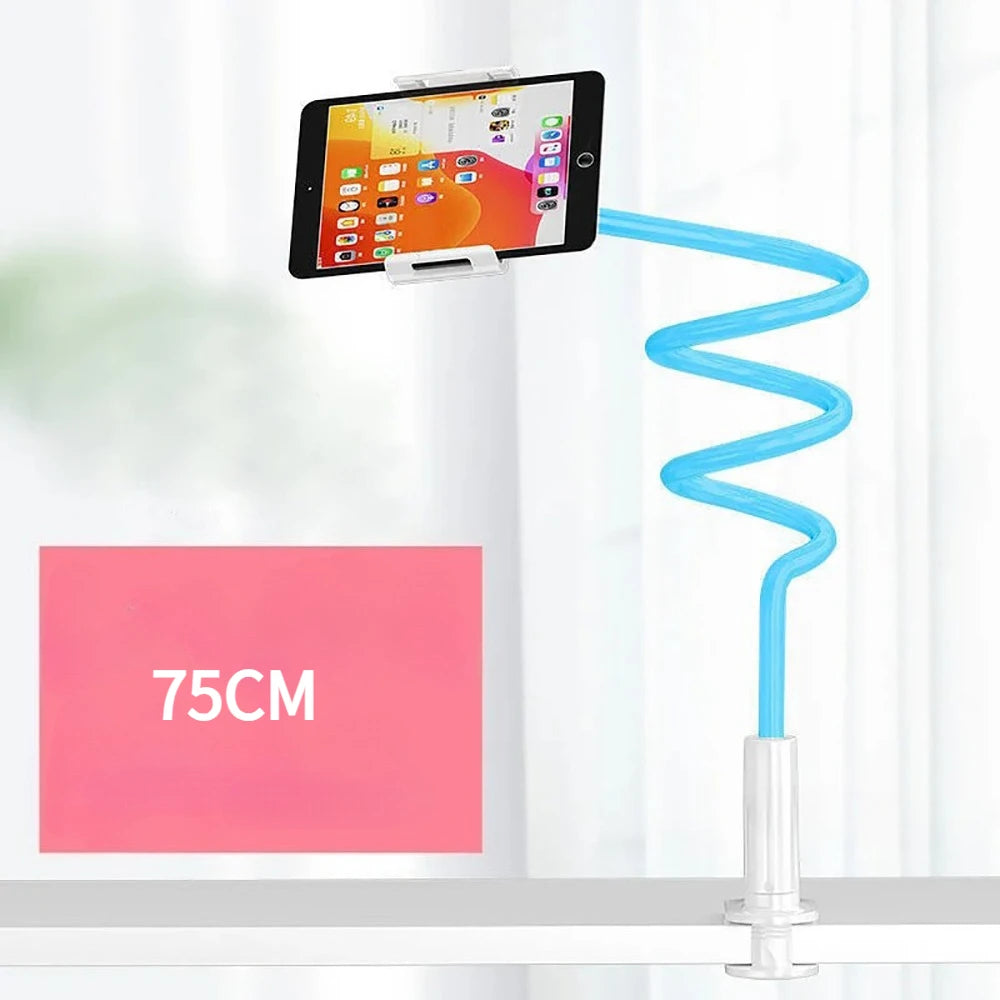 360° Tablet Holder Clamp Mount for iPad & iPhone 4.7–12.9" No Drill