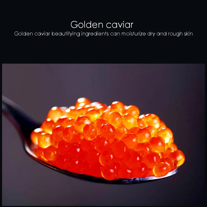 Golden Caviar Face Mask Sheets – Anti-Aging & Moisturizing 10pk