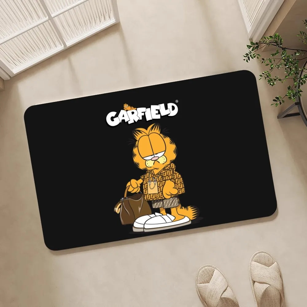 Garfield Cartoon Canvas Wall Art Print | Bedroom & Living Room