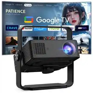 HM102 160ANSI Android 13 Smart Projector Auto Focus Native 1080P 4K Decode WiFi6 BT5.0 Portable Home Cinema Peaceful Pleasures Health and Wellness