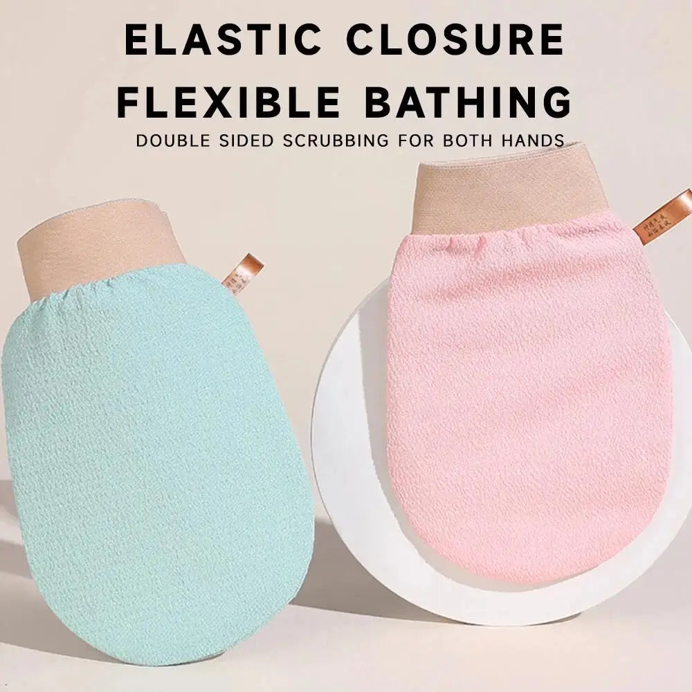 Exfoliating Bath Gloves | Loofah Body Scrubber Mitt