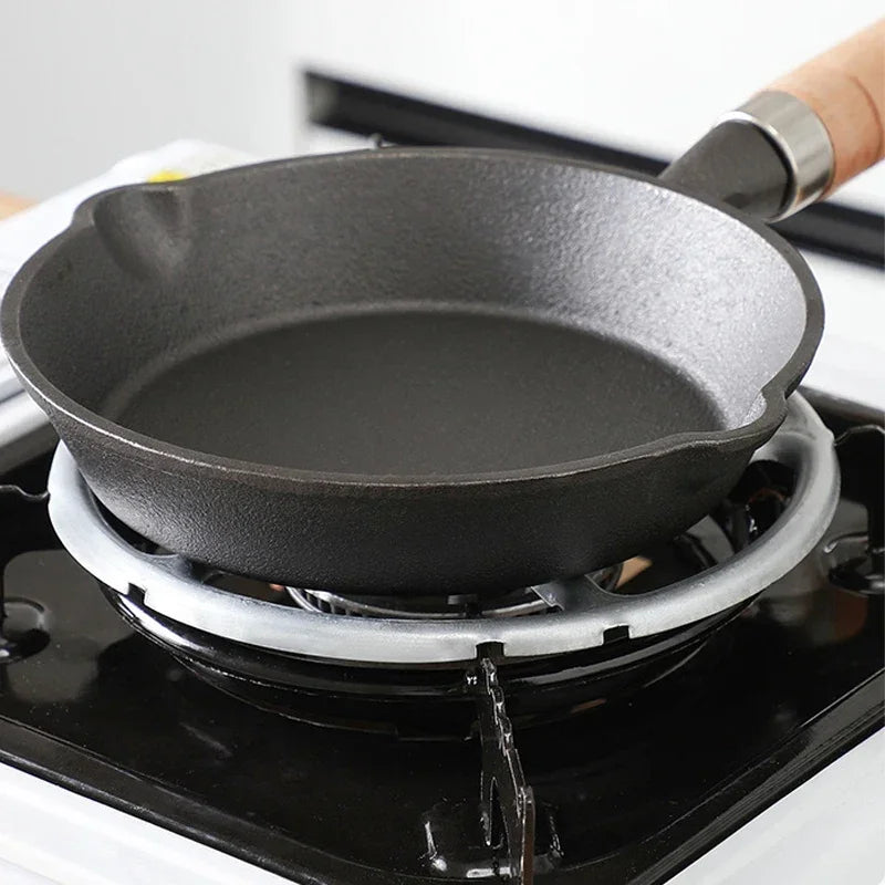 Gas Stove Frame Gas Stove Accessories Small Pot Auxiliary Support Anti Slip Bracket Milk Pot Holder Gas Stove Wok Support Rings Peaceful Pleasures Health and Wellness