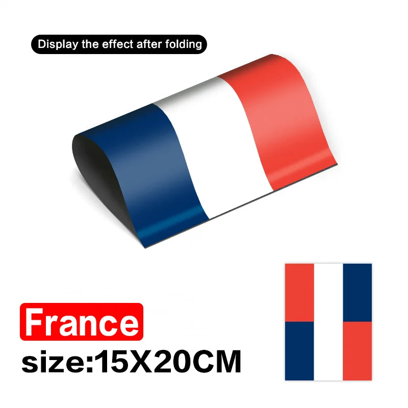 US Flag Car Sticker | Waterproof Patriotic Window Decal