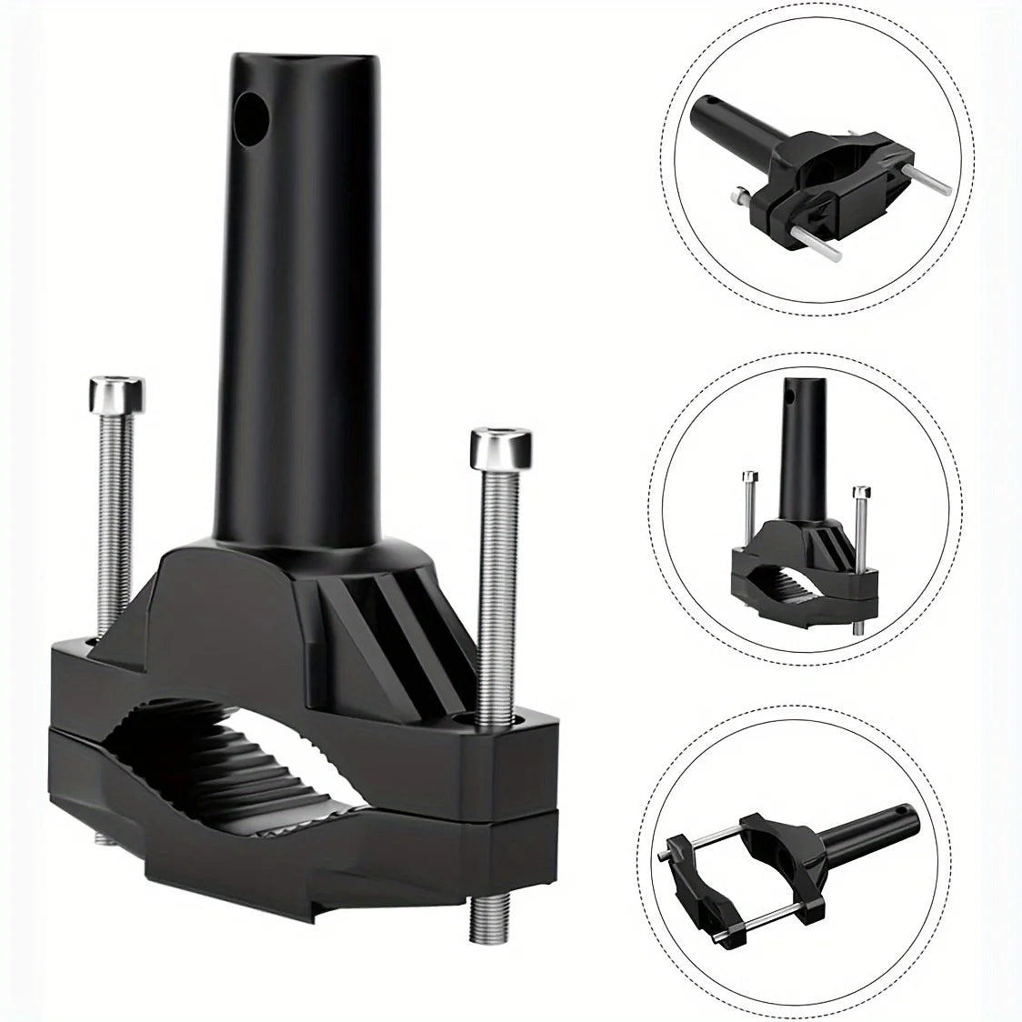 Motorcycle Bumper Modified Headlight Stand Spotlight Extension Pole