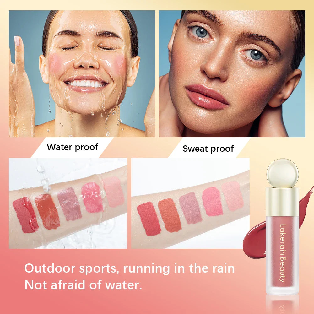 Velvet Matte Liquid Blush – Long-Lasting Cheek Tint | 5 Shades