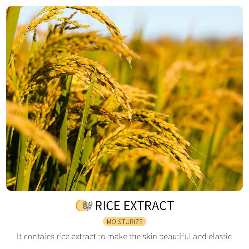 Rice Puree Facial Mask – Rice & Grape Seed Extract Sheet Mask