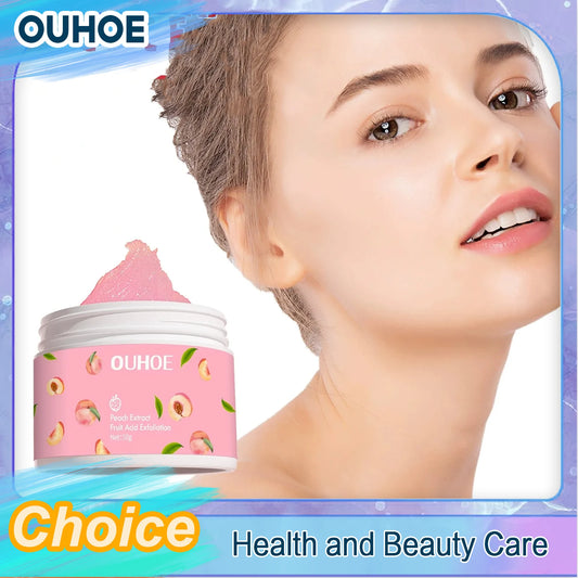 OUHOE Exfoliating Peeling Gel – Face & Body Scrub 50g Exfoliating Peeling Gel Peaceful Pleasures Health and Wellness 50g