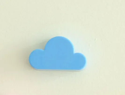 Cloud Magnetic Key Holder – No-Drill Wall Key Organizer