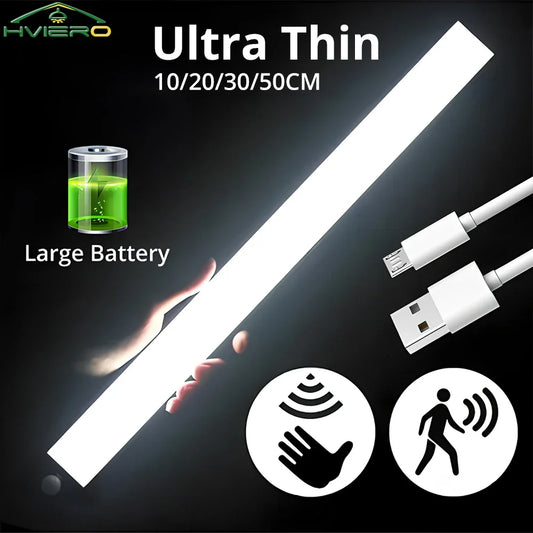 HVIERO Motion Sensor LED Night Light – USB Rechargeable Motion Sensor Night Light Oasis Select