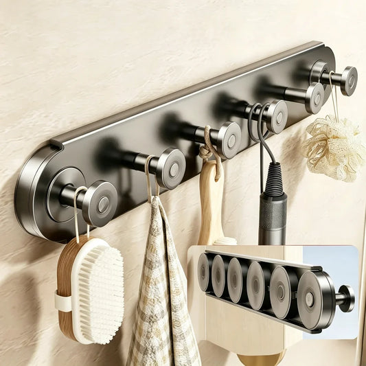 Aluminum Suction Cup Hook – No-Drill Bathroom & Kitchen Hook Suction Cup Wall Hook Peaceful Pleasures Health and Wellness