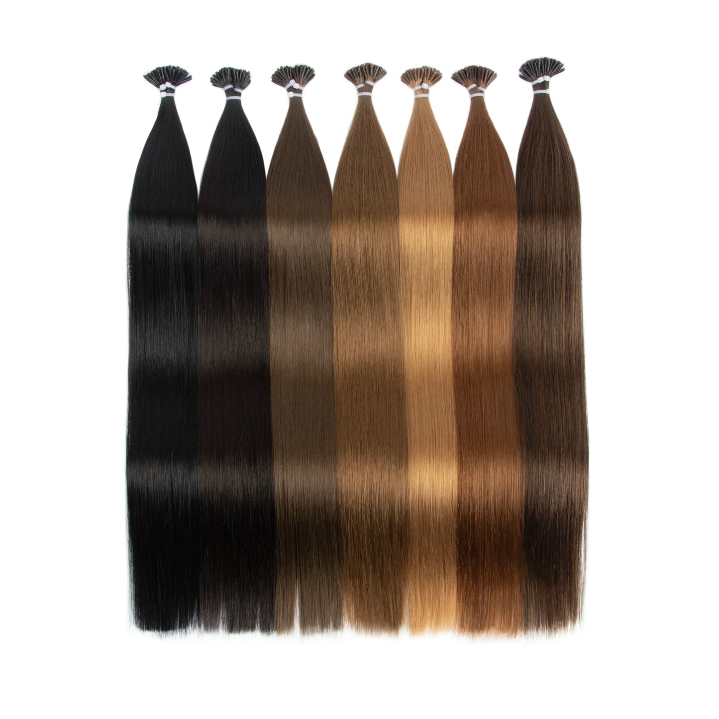 I-Tip Synthetic Hair Extensions 20 Inch | 50 Strands Straight
