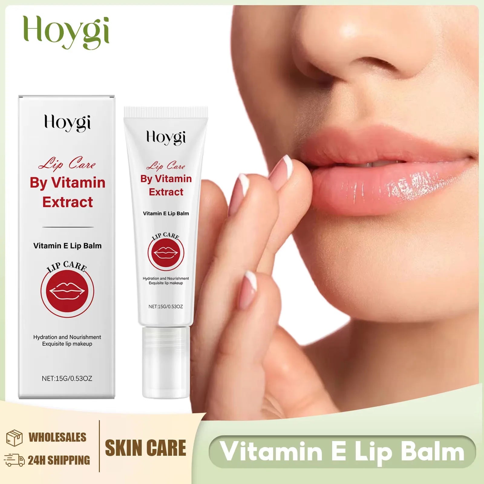 Vitamin E Lip Balm Improve Dullness Anti Cracking Reduce Lip Lines Moisturizing Prevent Dryness Nourishing Beauty Health Product Peaceful Pleasures Health and Wellness