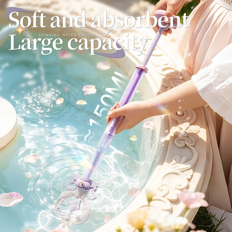 Magic Fairy Wand Water Gun Sparkling Summer Play Toy Birthday Battle