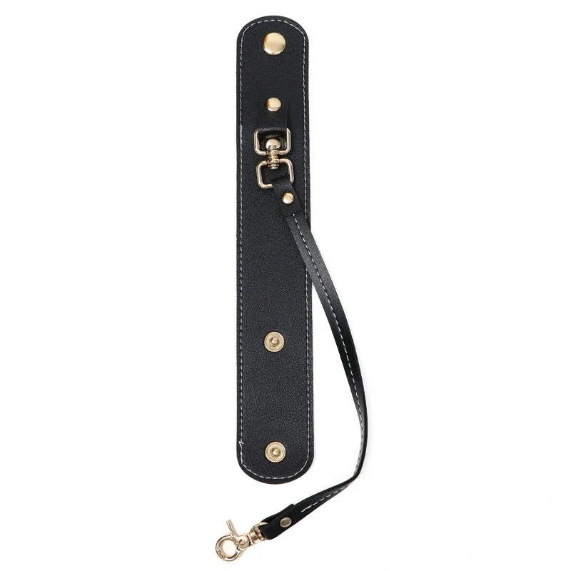 PU Leather Scarf Buckle Clip – Hat & Handbag Travel Hanger