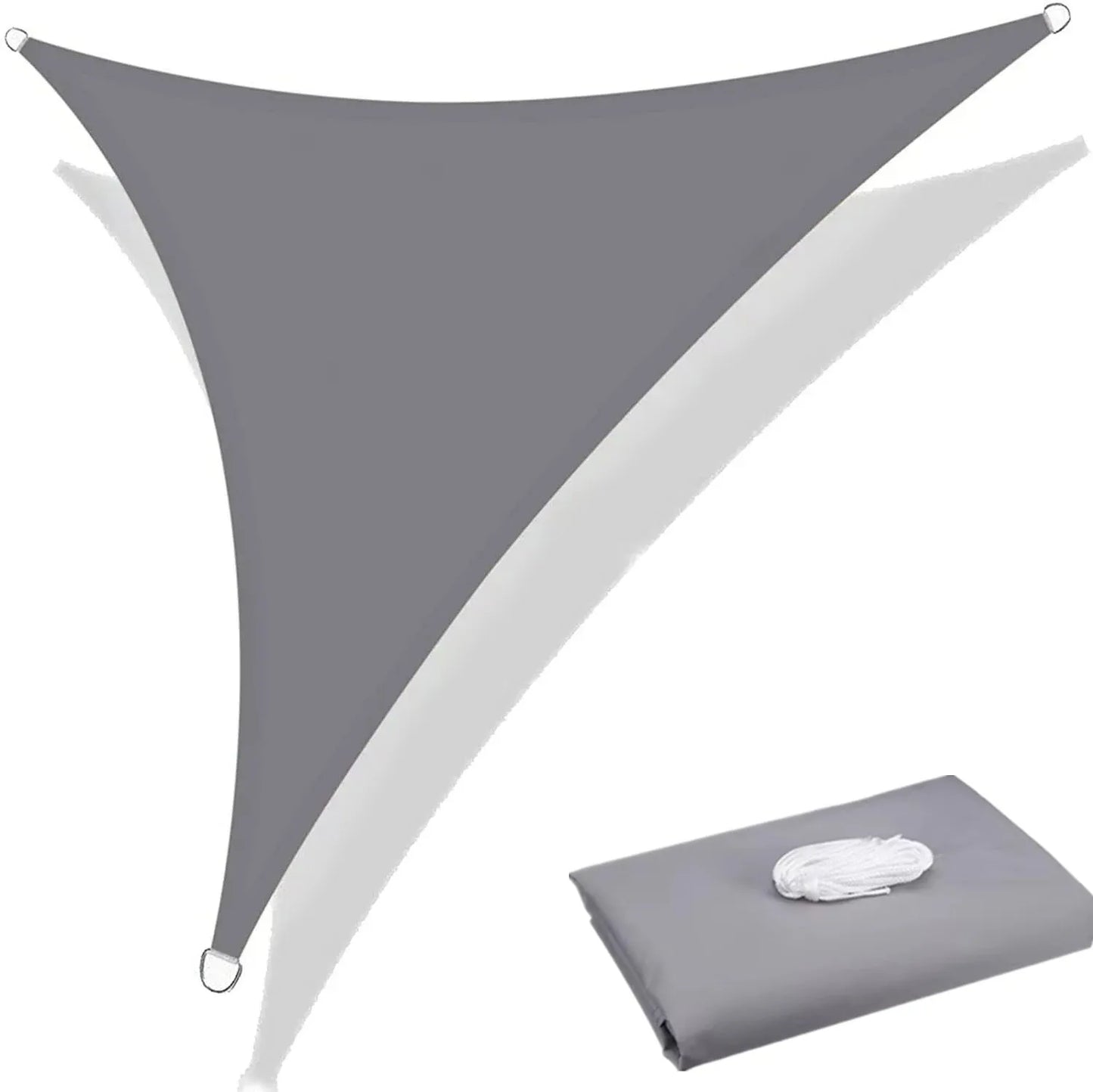 Triangle Sun Shade Sail – 98% UV Block Waterproof Canopy Awning