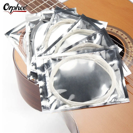 Guitarstrings Classical Strings Nylon 1-6Strings Simple Packing Peaceful Pleasures Health and Wellness TC5LX