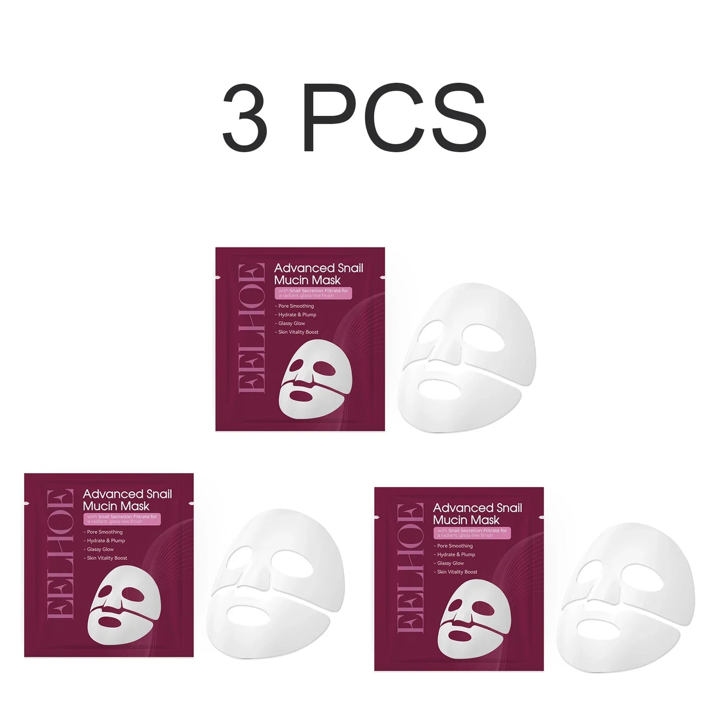 Snail Mucin Sheet Mask – Hydrating, Glass Skin & Glow