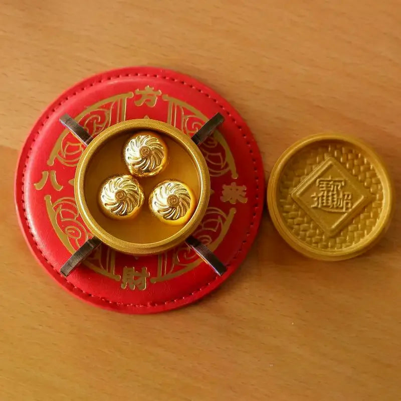 Feng Shui Golden Steamer & Lucky Turtle Ornament | Good Luck