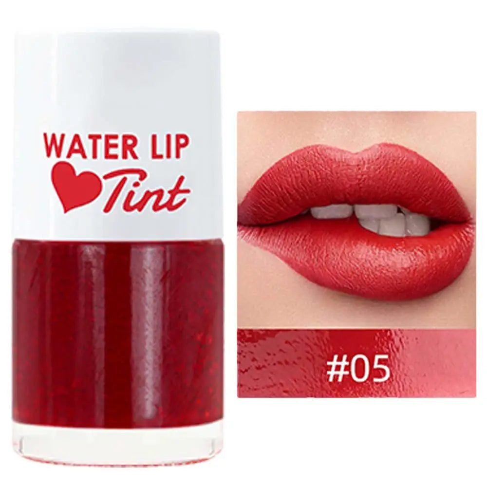 Matte Water Lip Tint & Cheek Blush – Waterproof, 6 Colors