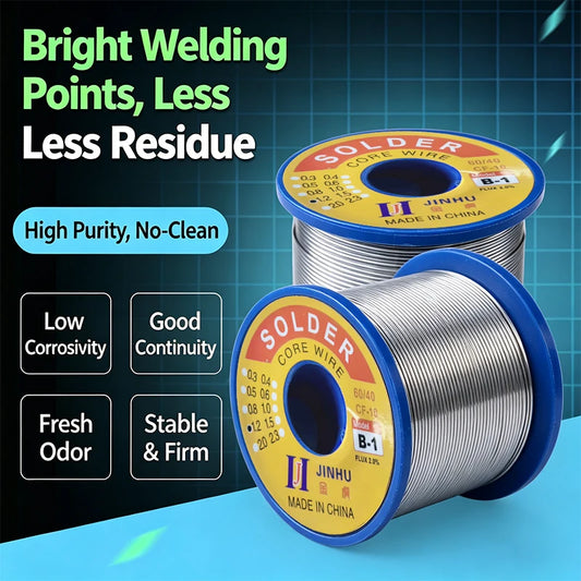 1PC250g Rosin Core Solder Wire Low Temperature Solder Joint Bright and Easy To Solder 1.0/1.2/1.5/2.0mm Solder Joint Solder Wire Peaceful Pleasures Health and Wellness 1pc 1.2mm