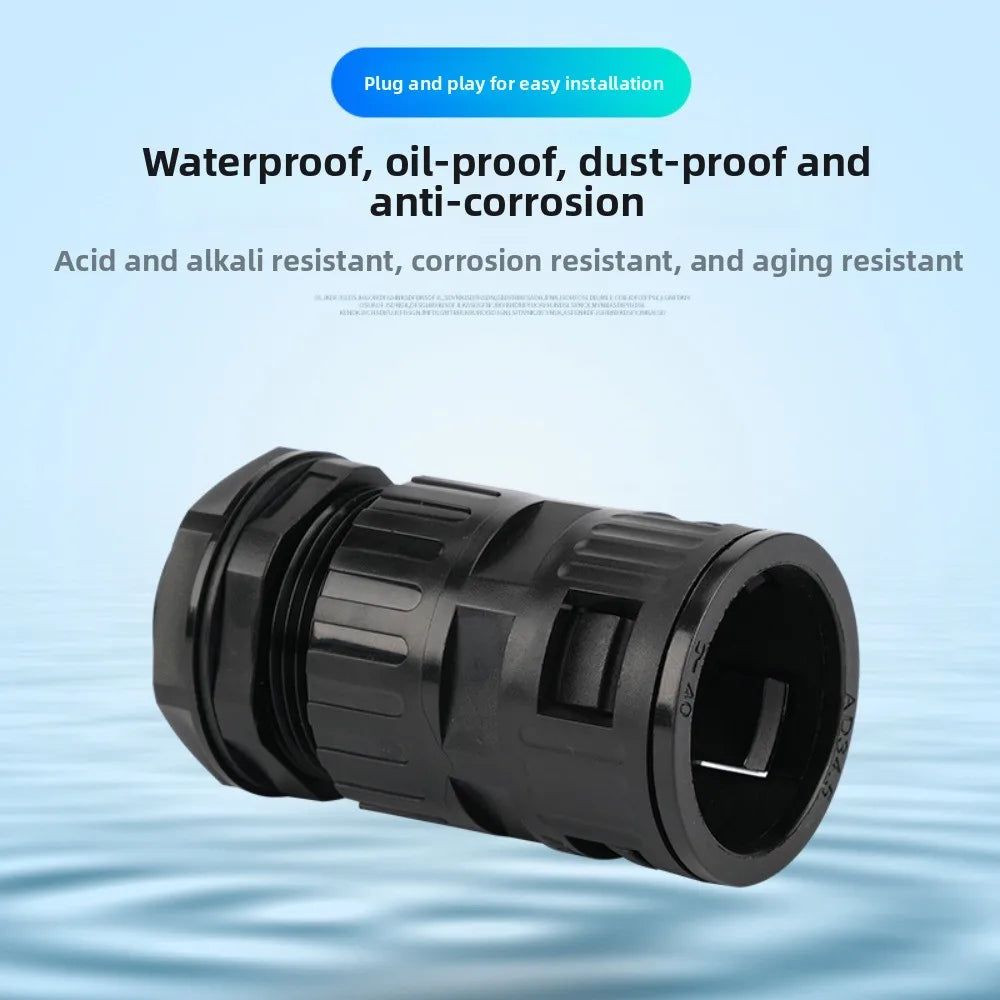 Nylon Corrugated Tube Connectors – Conduit Gland Fittings AD13–34.5