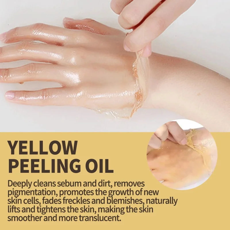 Yellow Peeling Oil – Exfoliate & Brighten Skin Tone | 30ml