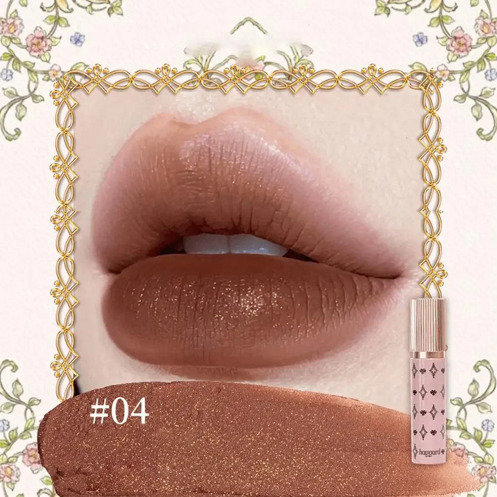 haggard Emo Monster Series Lip Powder Cream Non-Stick Cup Ultra High Color Matte Nude Soft Shimmer Lipstick Makeup Cosmetics Peaceful Pleasures Health and Wellness 04