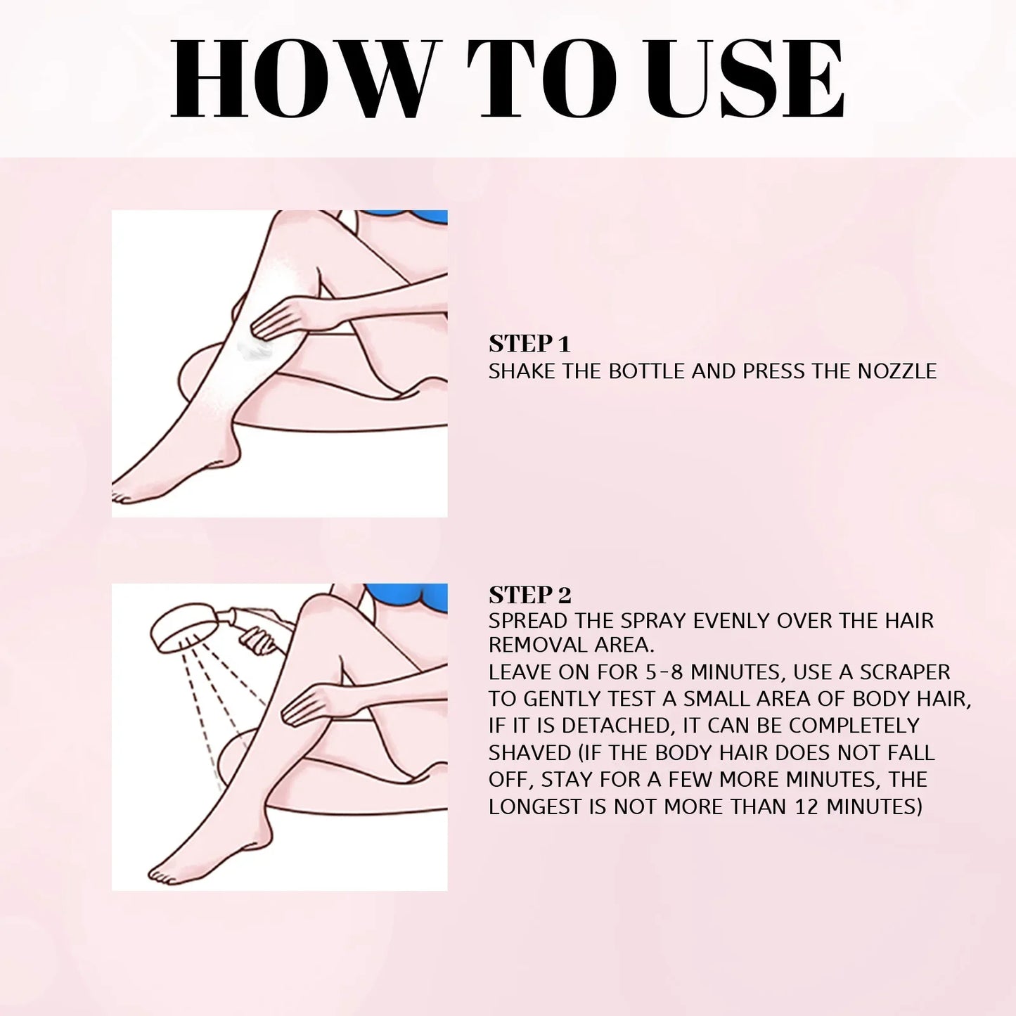 Honey Mousse Hair Removal Spray – 100ml Gentle Foam