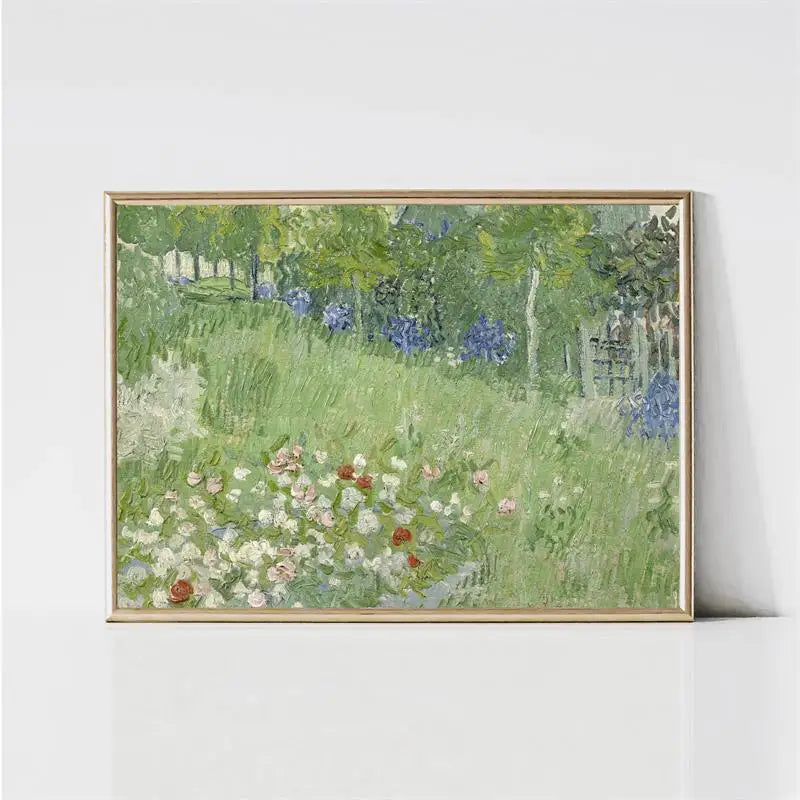 Van Gogh Canvas Wall Art Print | Starry Night Impressionist Poster Canvas Wall Art Print Peaceful Pleasures Health and Wellness