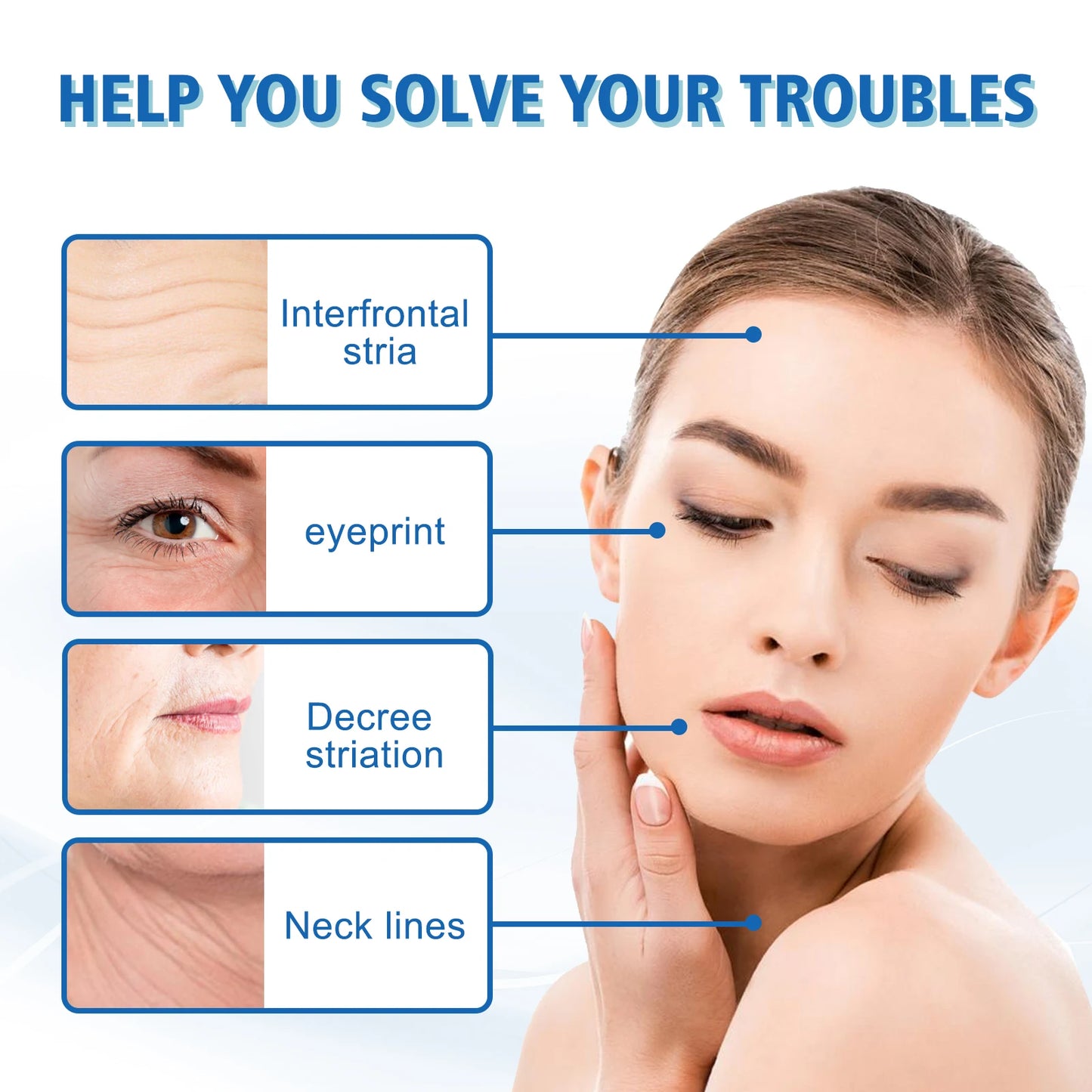 Blue Copper Peptide Firming Face Serum | Anti-Aging Essence
