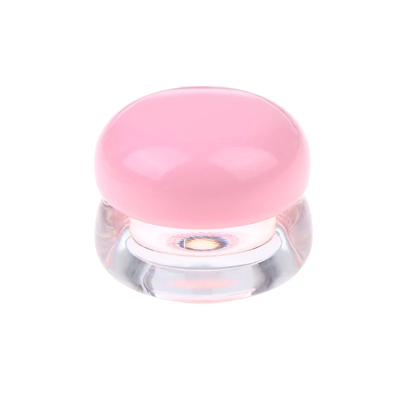 5g Mini Cosmetic Empty Jar Pots Makeup Skincare Container Face Cream Box Lip Balm Box Refillable Lips Glaze Container Travel Peaceful Pleasures Health and Wellness Pink