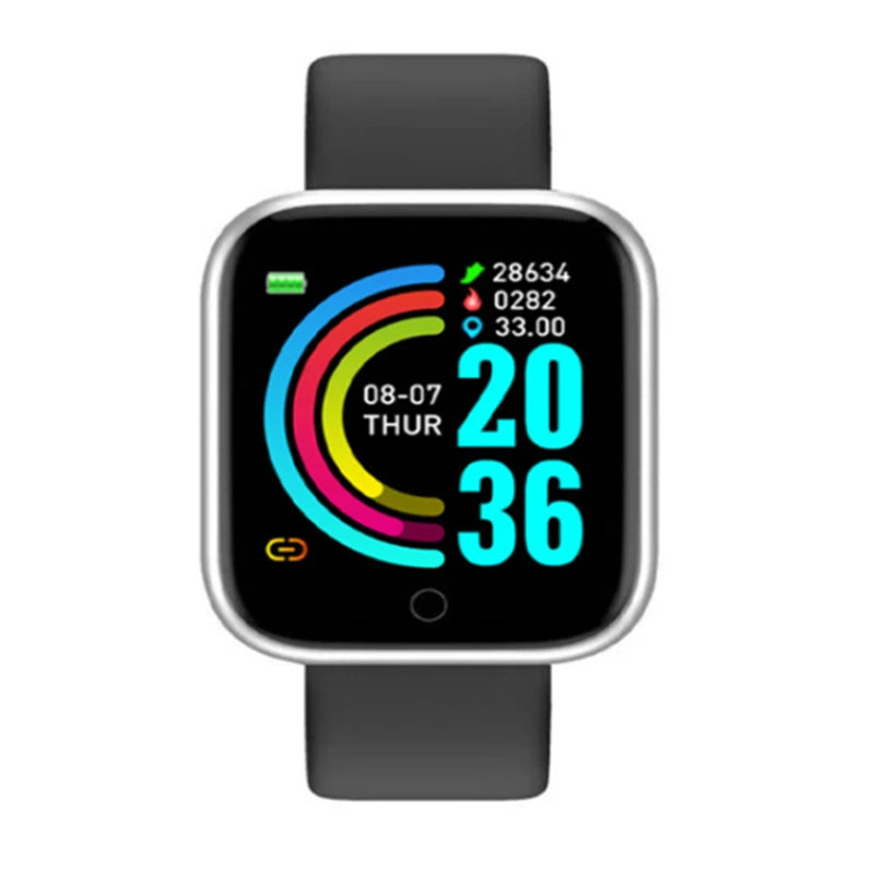 Kids LED Digital Sports Watch | Alarm, Date & Silicone Strap