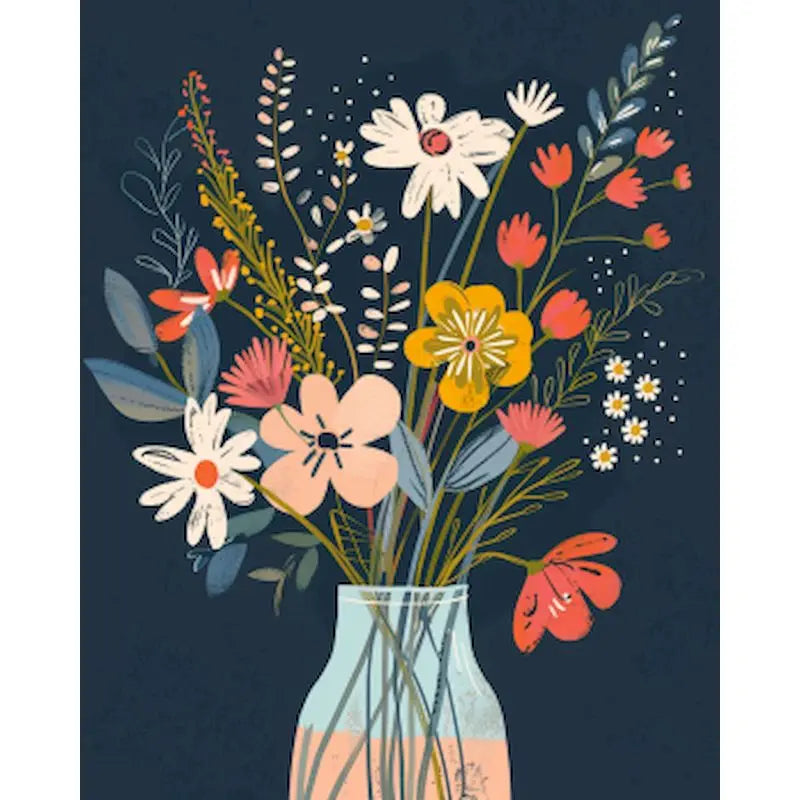 PhotoCustom Painting Paints By Numbers,For Beginner,Simple,Art,Handmade,Simple Flowers,Art Supplies,Digital,On Canvas,Home Decor Peaceful Pleasures Health and Wellness