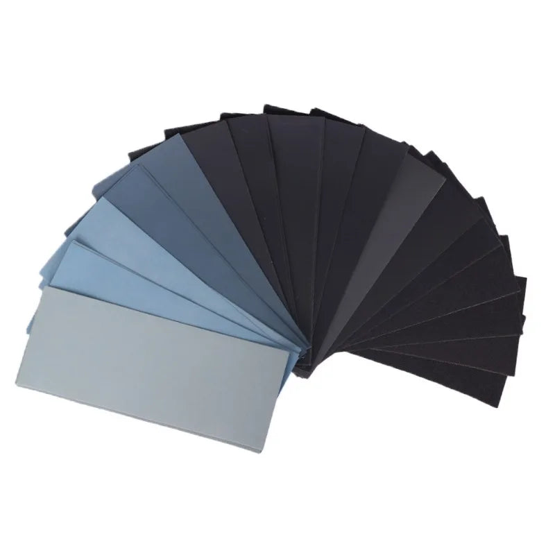 15Pcs Polishing Finishing Sandpaper Sanding Set for Metal Glass Stone Wall Woodworking Collectibles Peaceful Pleasures Health and Wellness