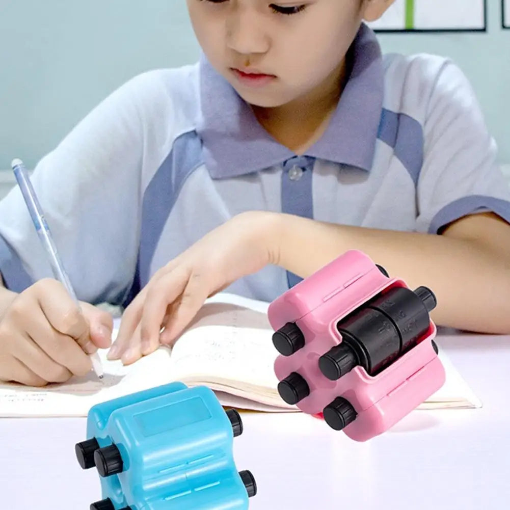 4-in-1 Math Roller Stamp Set – Arithmetic Practice for Kids